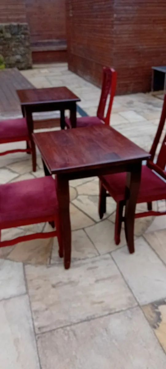 2 Tables and 4 Chairs - Image 2