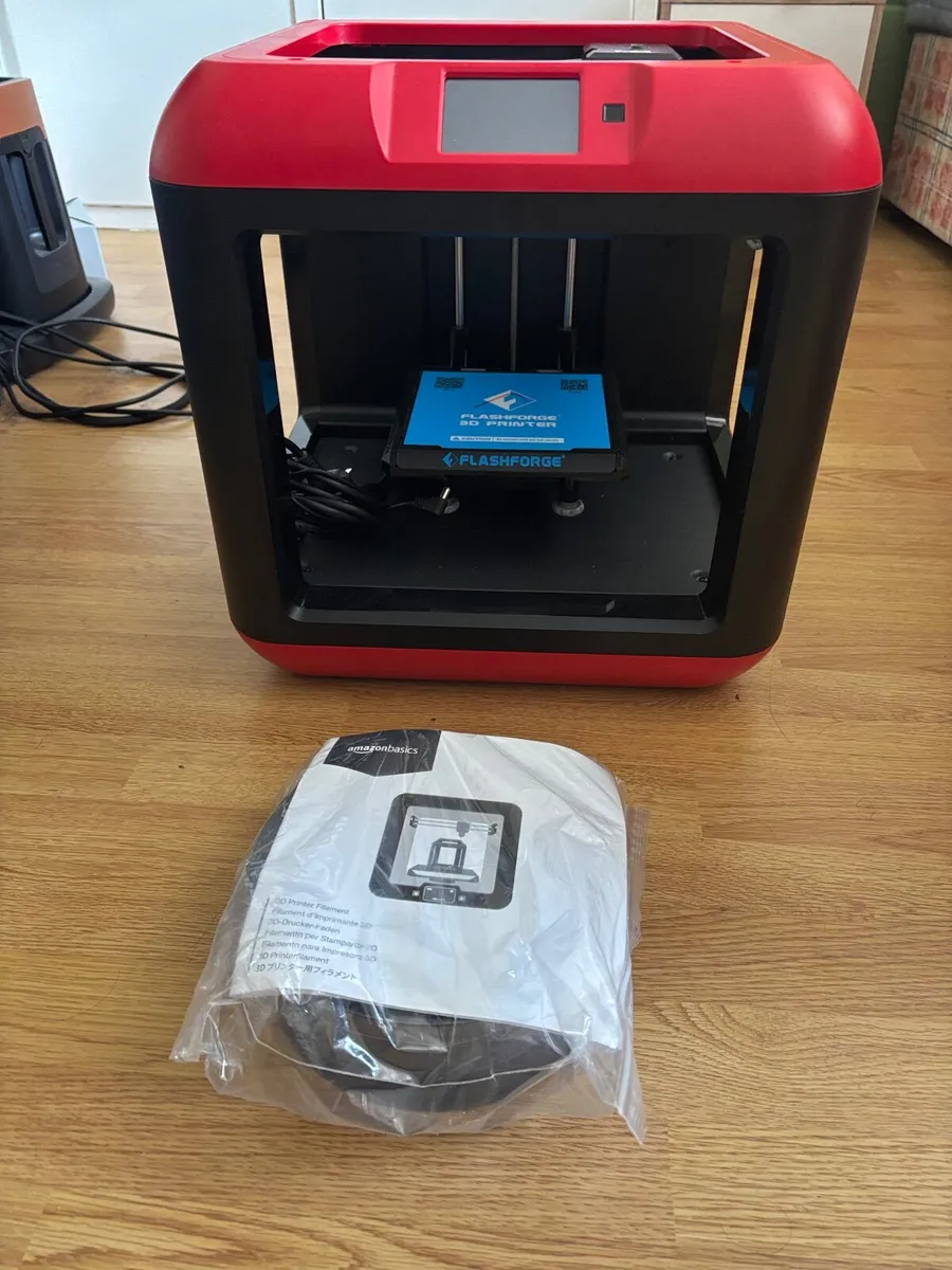 Flashforge 3D Printer boxed  with sealed fillament - Image 2