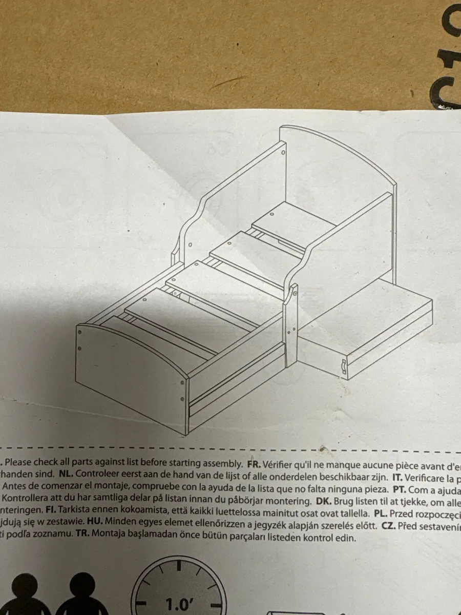 Toddler bed and storage - Image 3