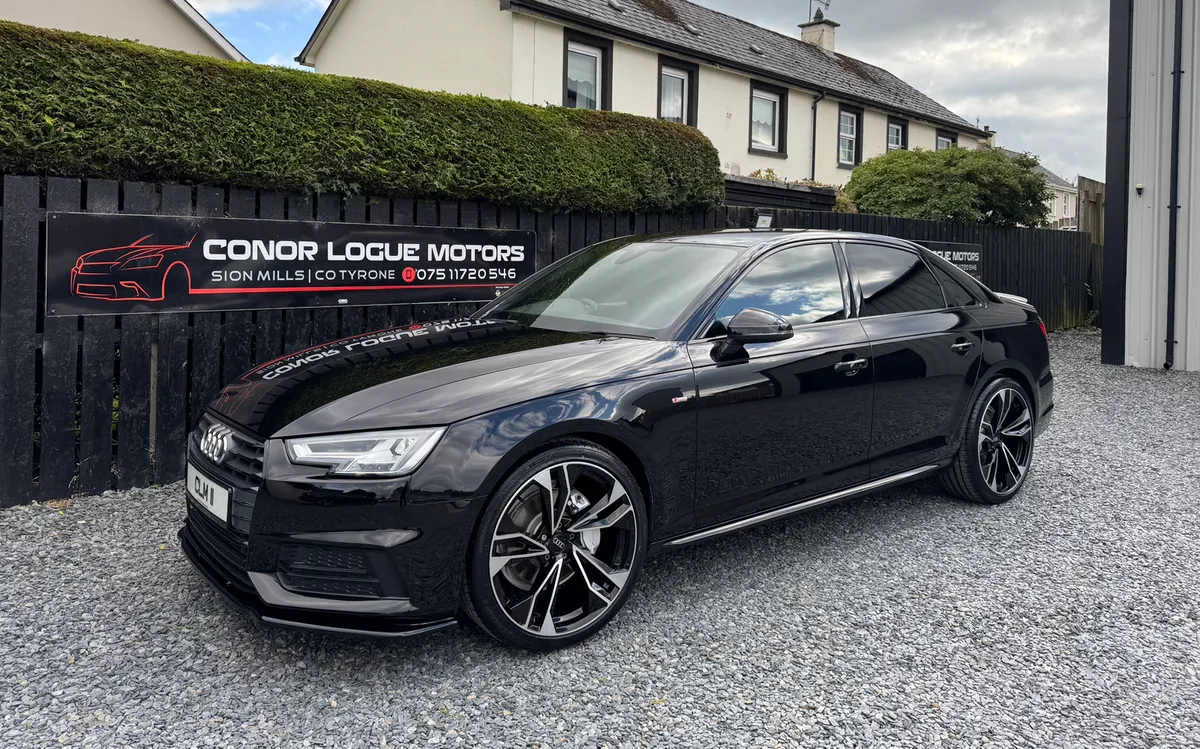 2017 Audi A4 S Line Ultra Black Edition Styling - Image 3