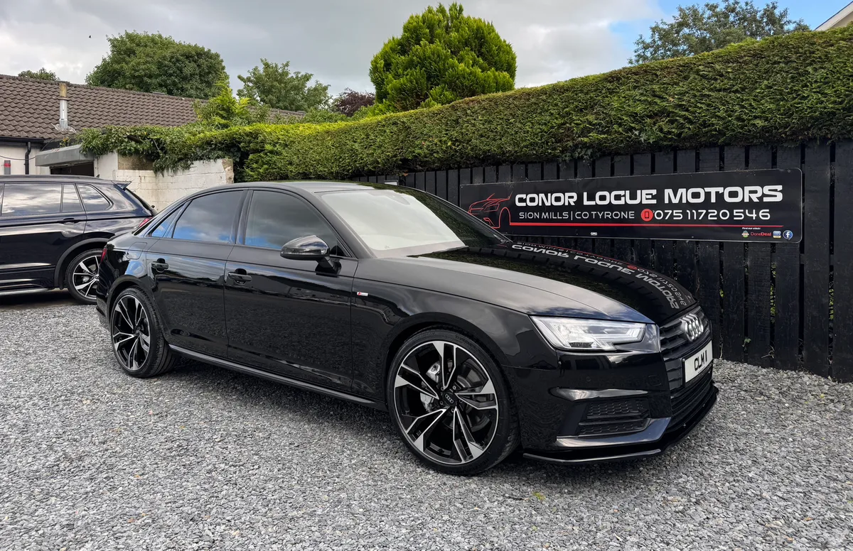 2017 Audi A4 S Line Ultra Black Edition Styling - Image 4