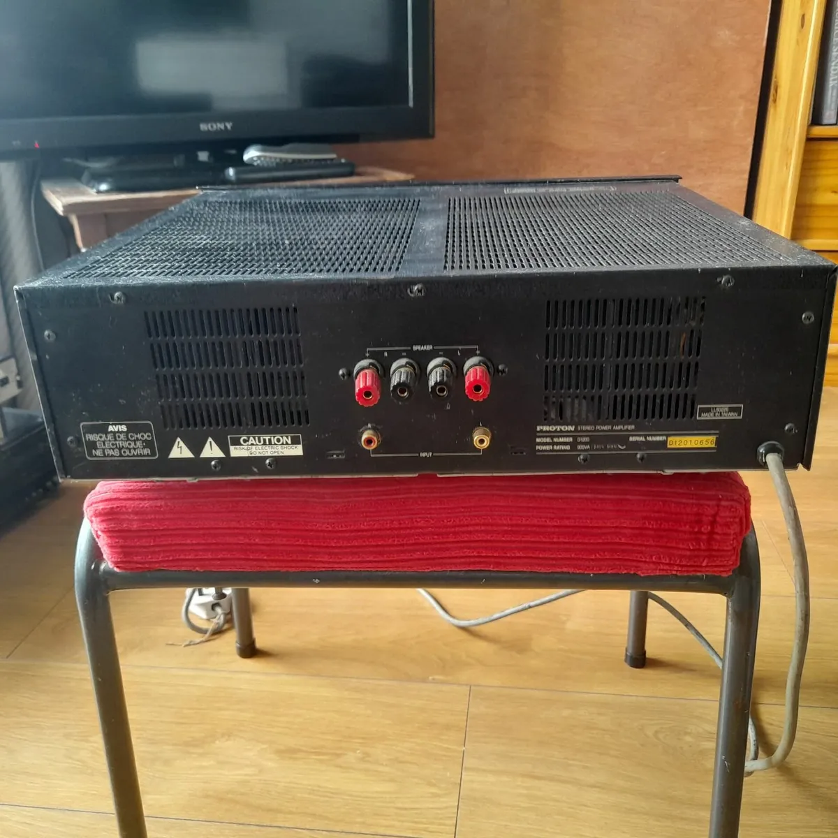 Proton Stereo Power Amplifier Model D1200 - Image 3
