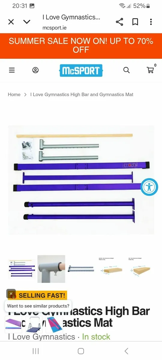 Gymnastics bar - Image 4