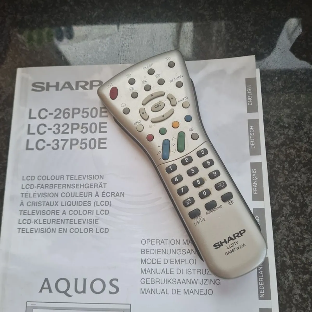 Sharp analogue 26" TV - Image 2