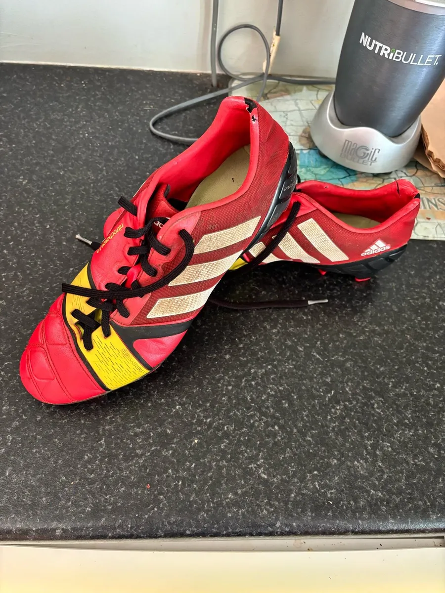 Uk11 Adidas & Mercurial football boots - Image 3