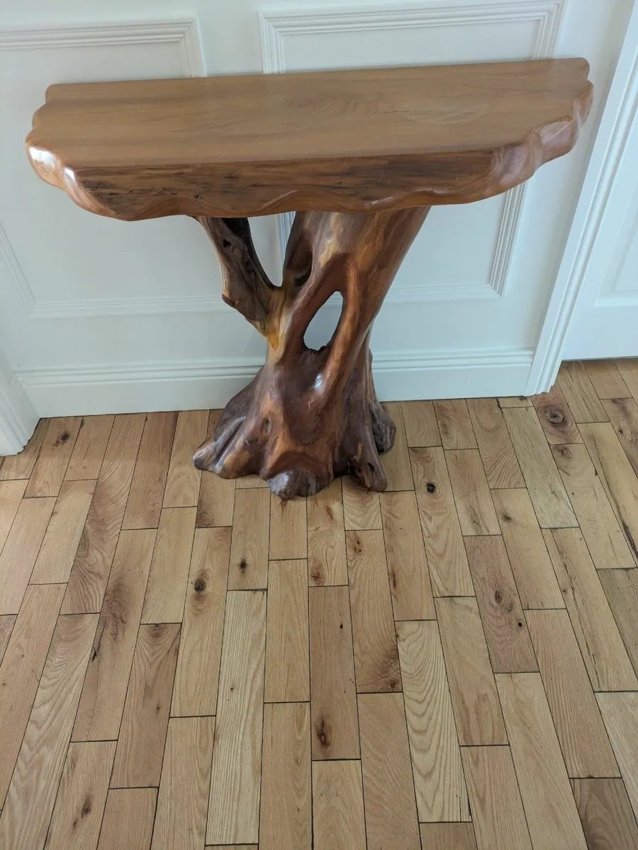 Tree trunk side table - Image 2
