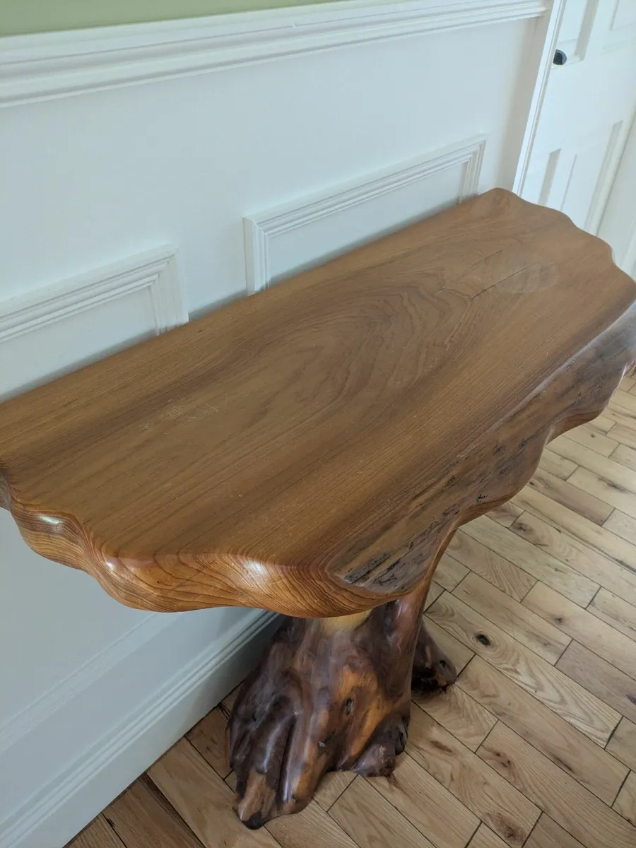 Tree trunk side table - Image 3