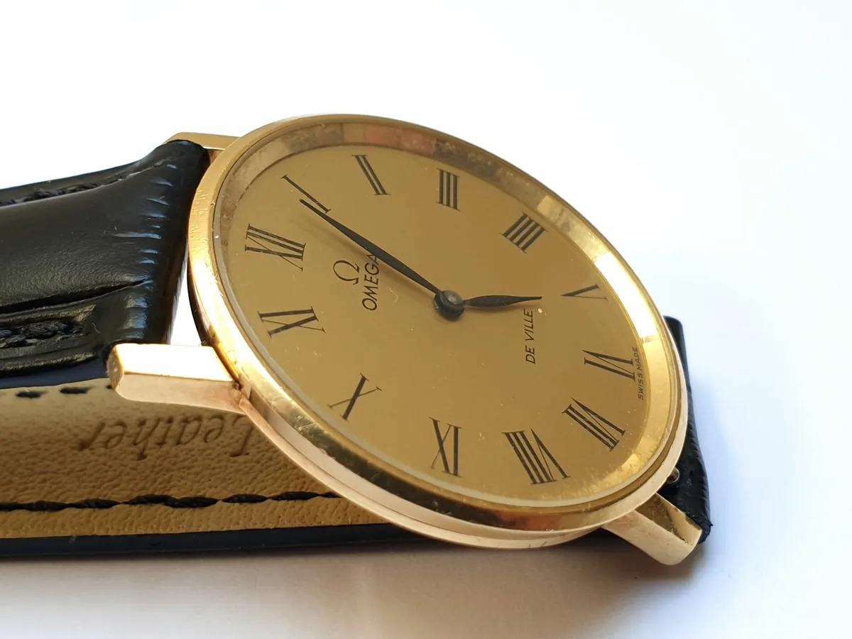 Omega Deville 18ct Gold Wristwatch 1970s - Image 2