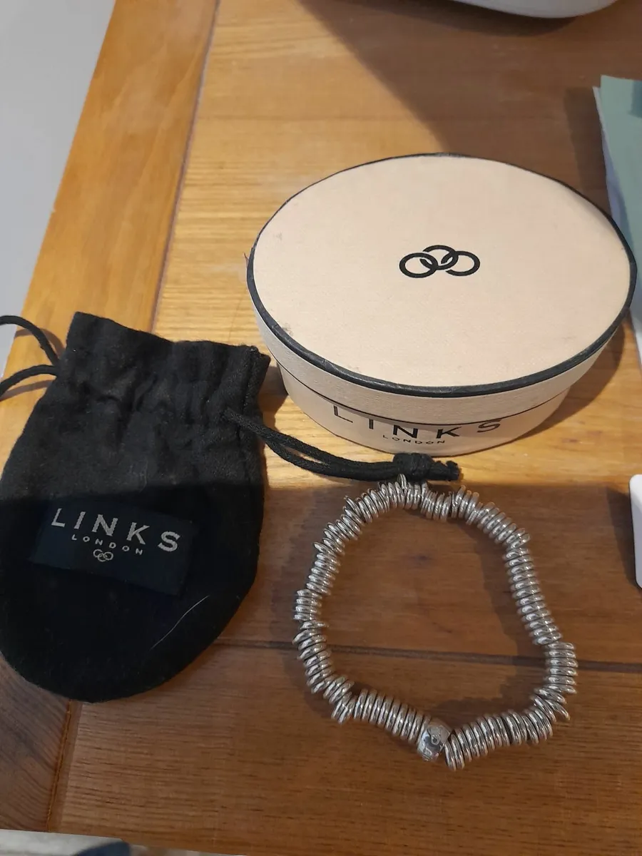 links sterling silver bracelet - Image 2