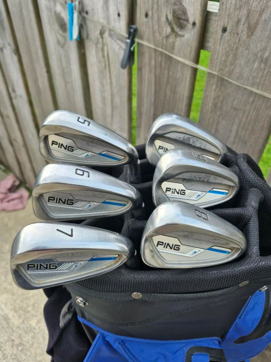 NICE PING IE1 SERIES IRONS 5-PW STIFF FLEX - Image 1