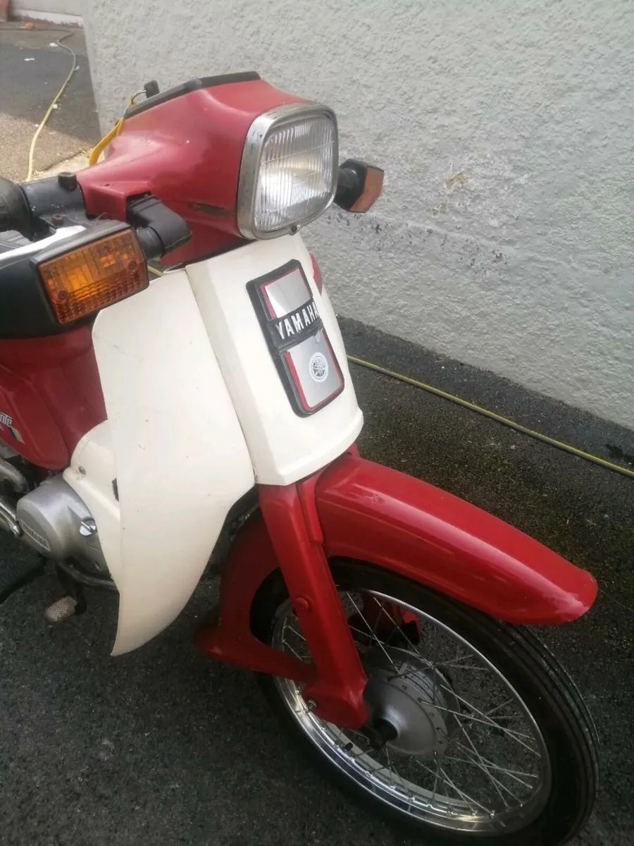 1987 yamaha townmate 80cc four stroke shaft drive - Image 2
