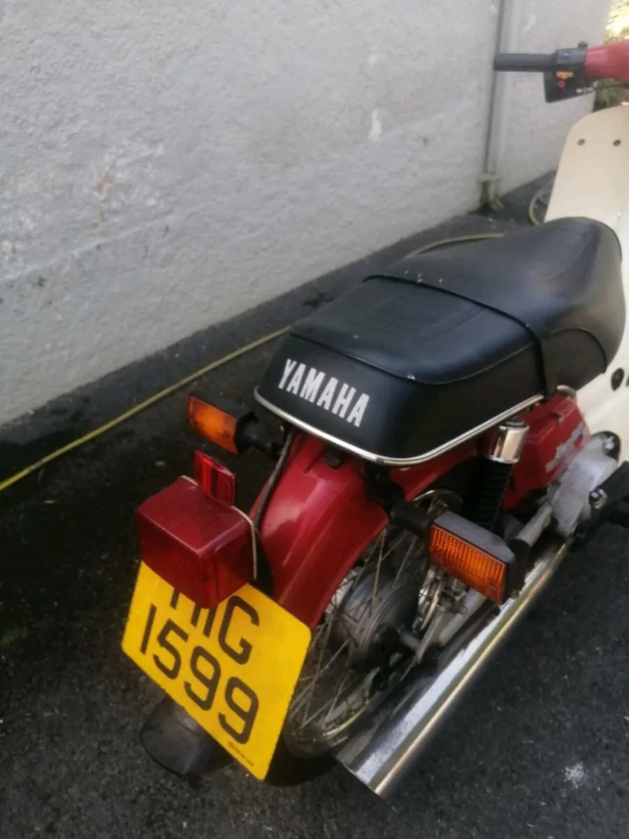 1987 yamaha townmate 80cc four stroke shaft drive - Image 3