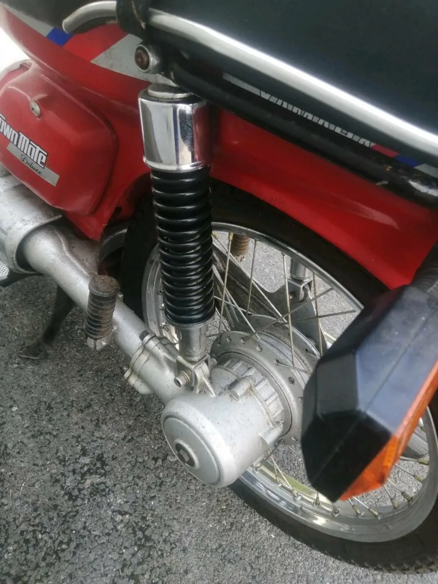1987 yamaha townmate 80cc four stroke shaft drive - Image 4