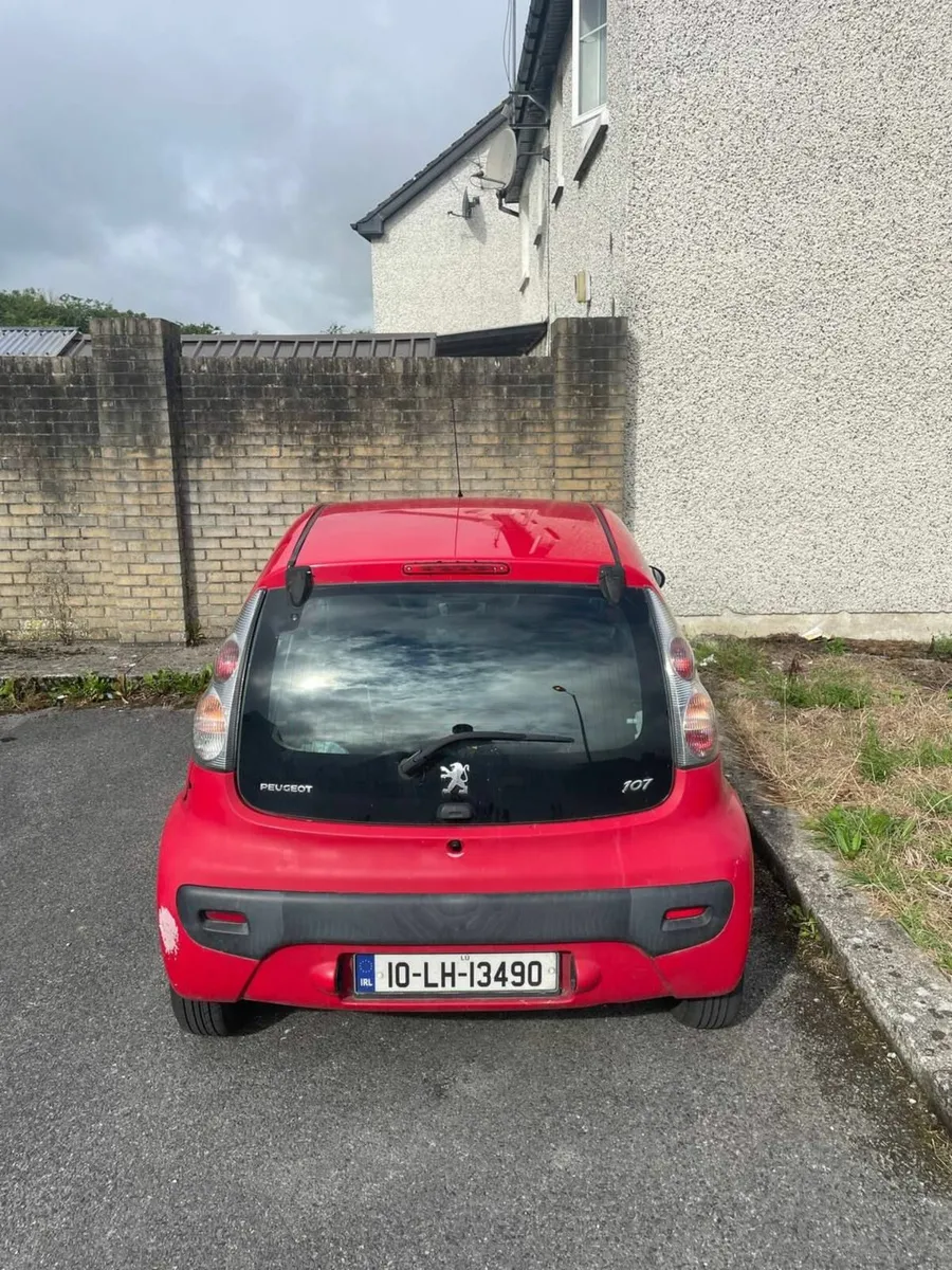 Peugeot 107 2010 New NCT Toyota Aygo, Fiat 500 - Image 3