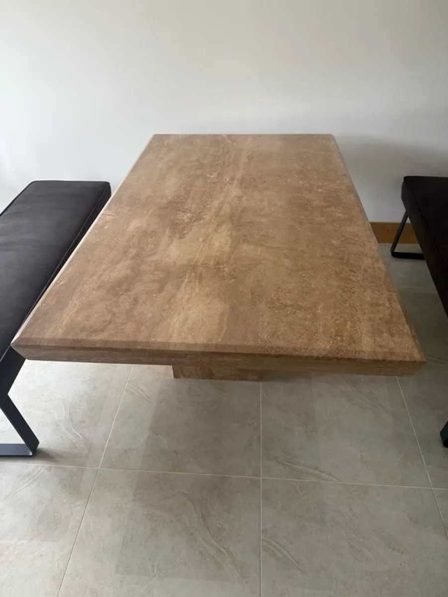 marble dining table - Image 2