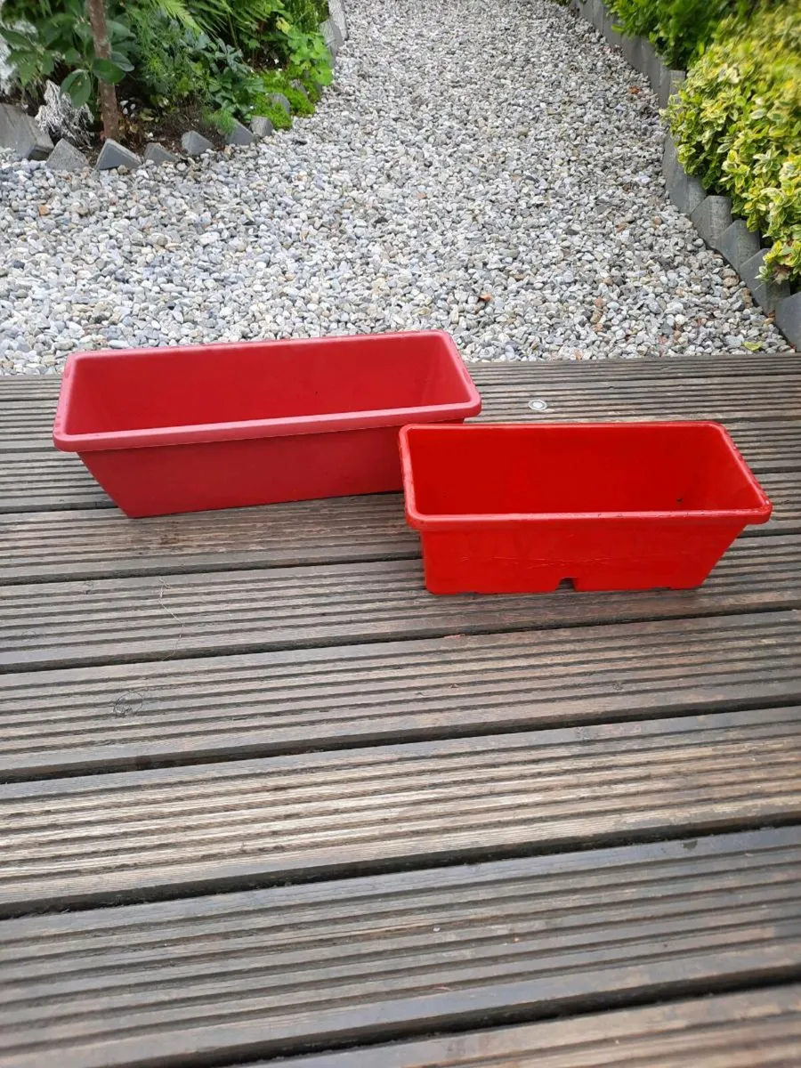 Two small window boxes - Image 1