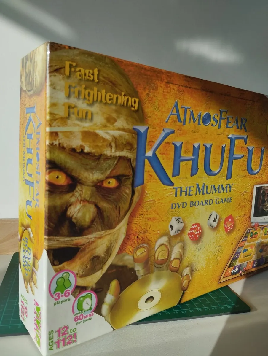 AtmosFear Khufu The Mummy DVD Board Game - Image 1