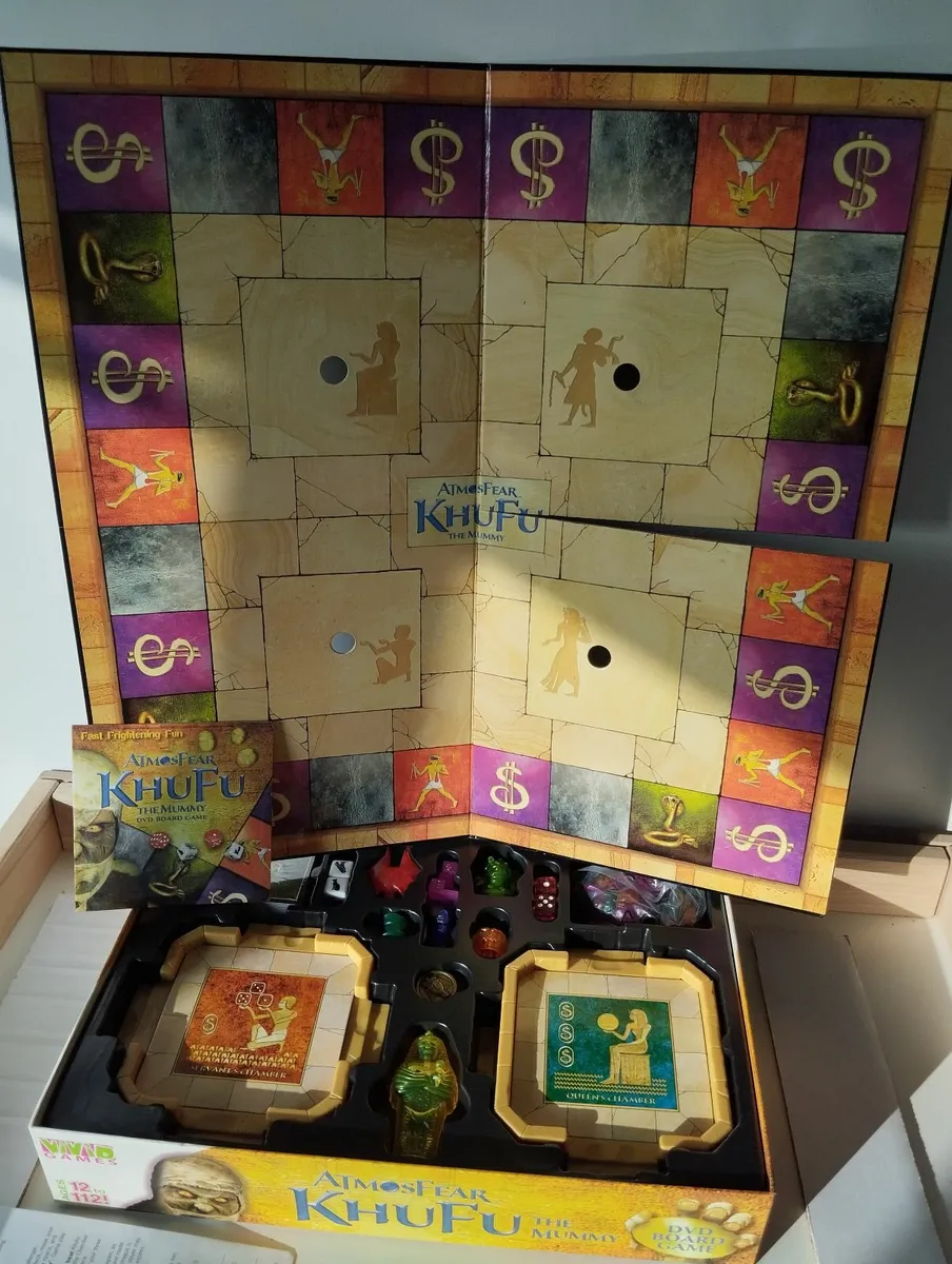 AtmosFear Khufu The Mummy DVD Board Game - Image 2
