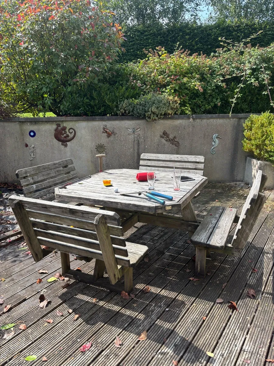 Deck patio furniture