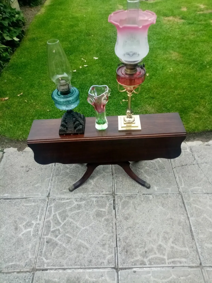 Victorian Oil Lamps etc - Image 1