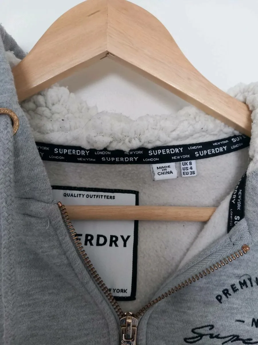 Superdry Women’s Hoodie – Size 8 – Excellent Condi - Image 2