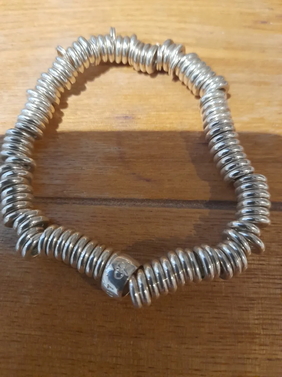 links sterling silver bracelet - Image 1