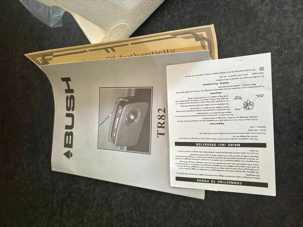 Bush TR82 Radio - Boxed As New Jubilee Edition - Image 3
