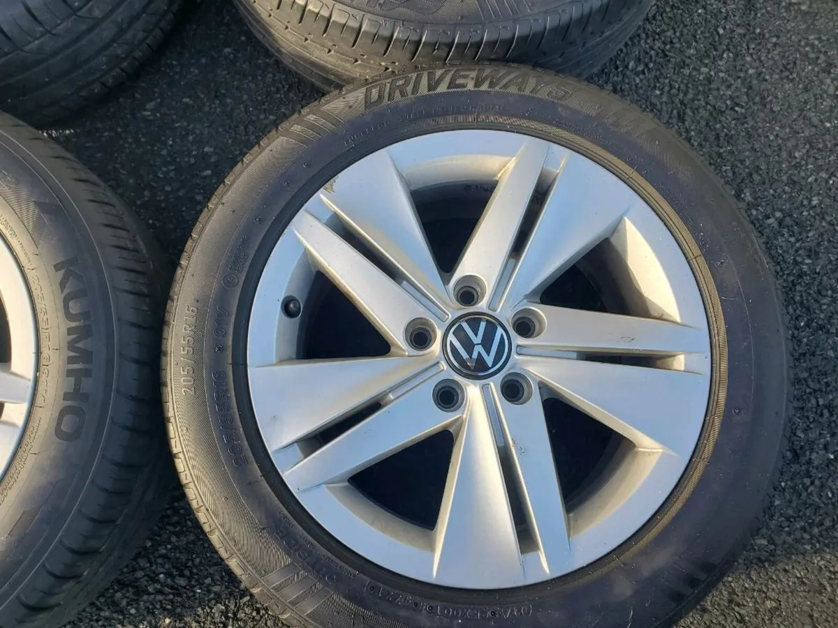 Genuine VW Alloys Wheels - Image 2