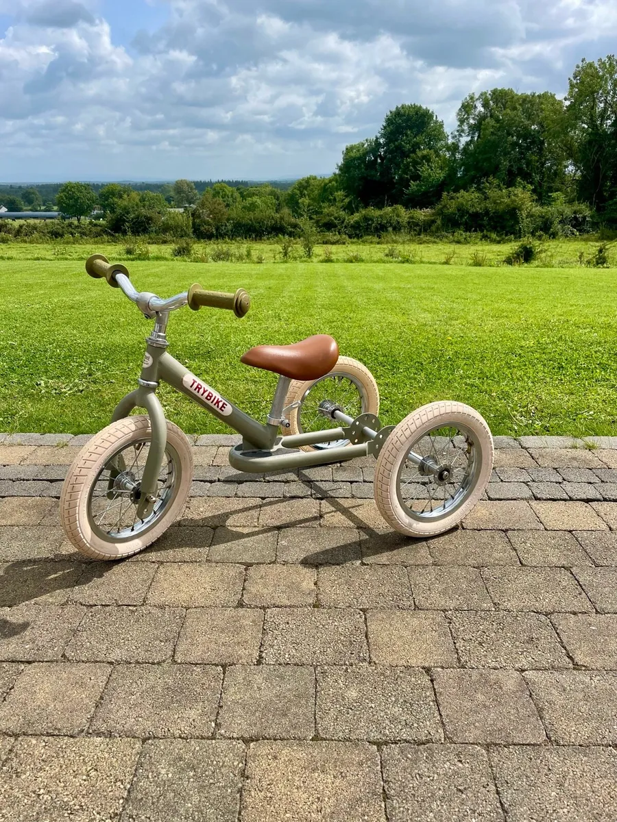 Trybike Steel, 2-in-1 Balance Bike made of steel - Image 1