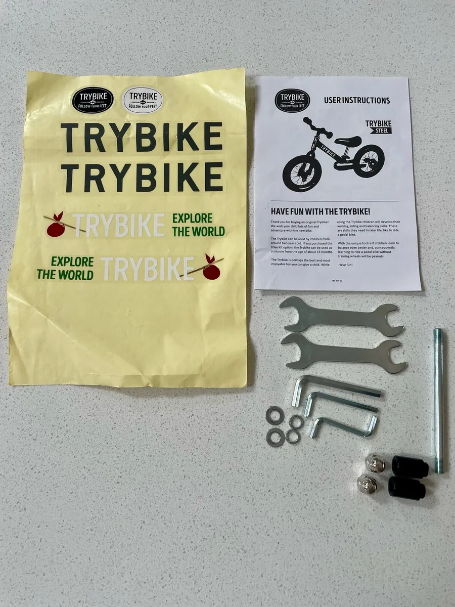 Trybike Steel, 2-in-1 Balance Bike made of steel - Image 4