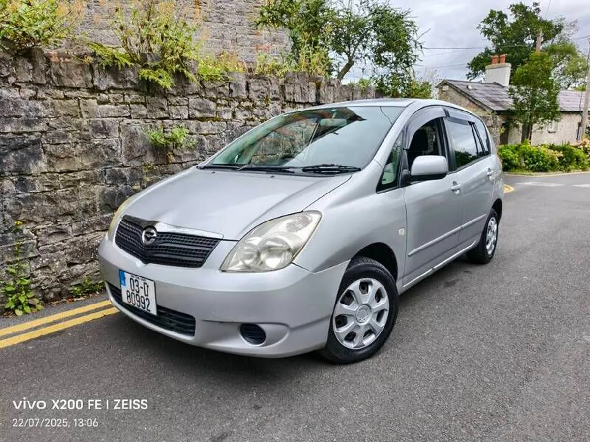 03 Corolla Spacio AUTO (New NCT 01/26)Low KMs - Image 4