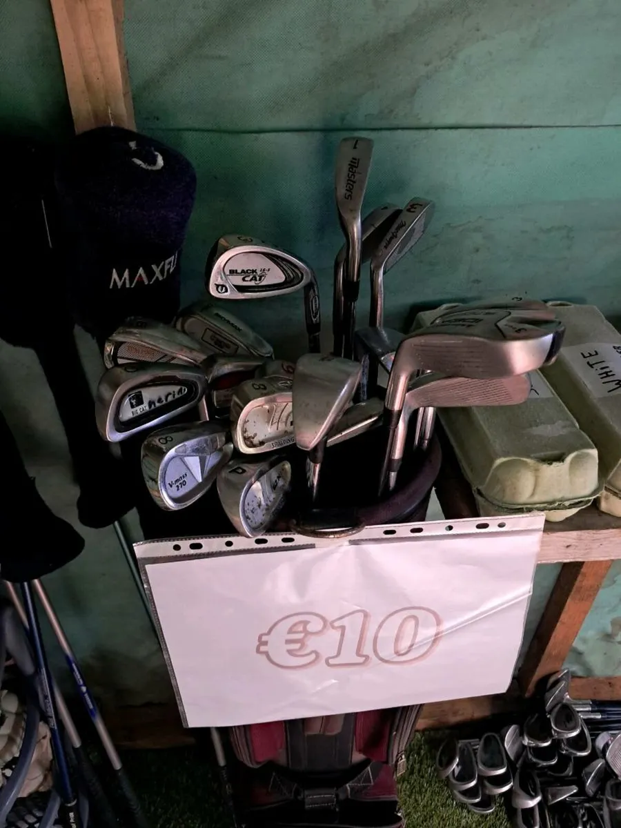 €10 Golf Clubs - Image 1