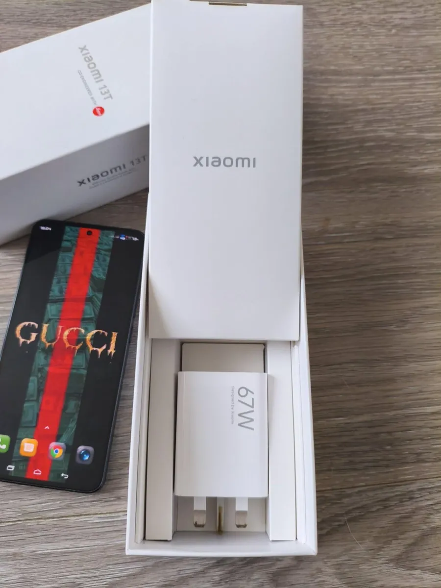 XIAOMI 13T 144HZ 256GB storage 16GB ram
Sim free d - Image 2