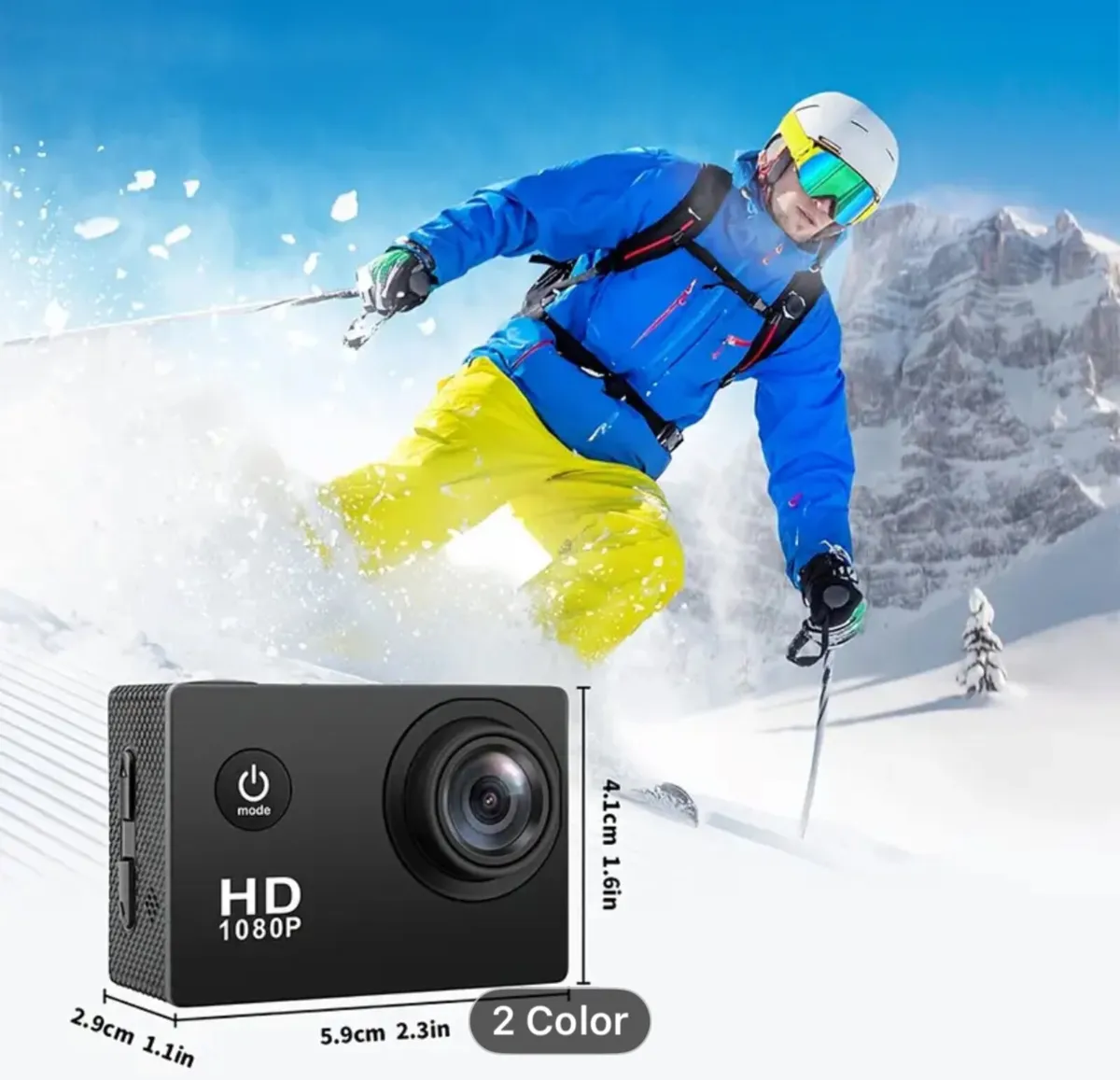 Free Delivery - New Action Camera Bundle via and - Image 4
