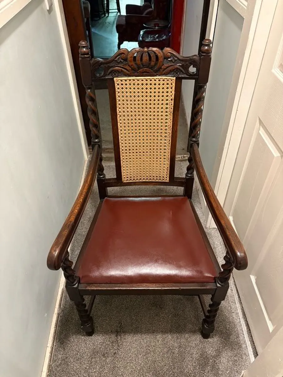 Antique Dining Chairs - Image 3