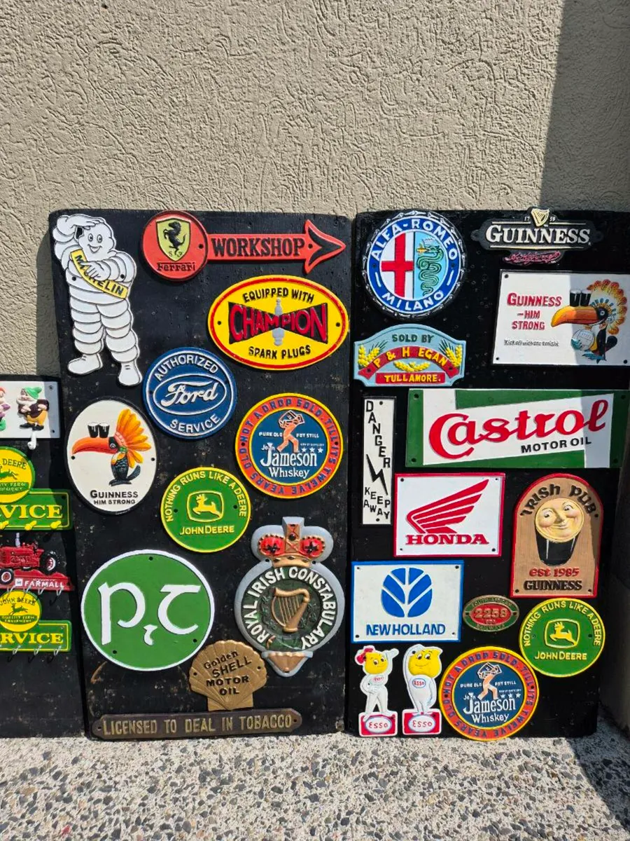 Cast  iron sign - Image 2