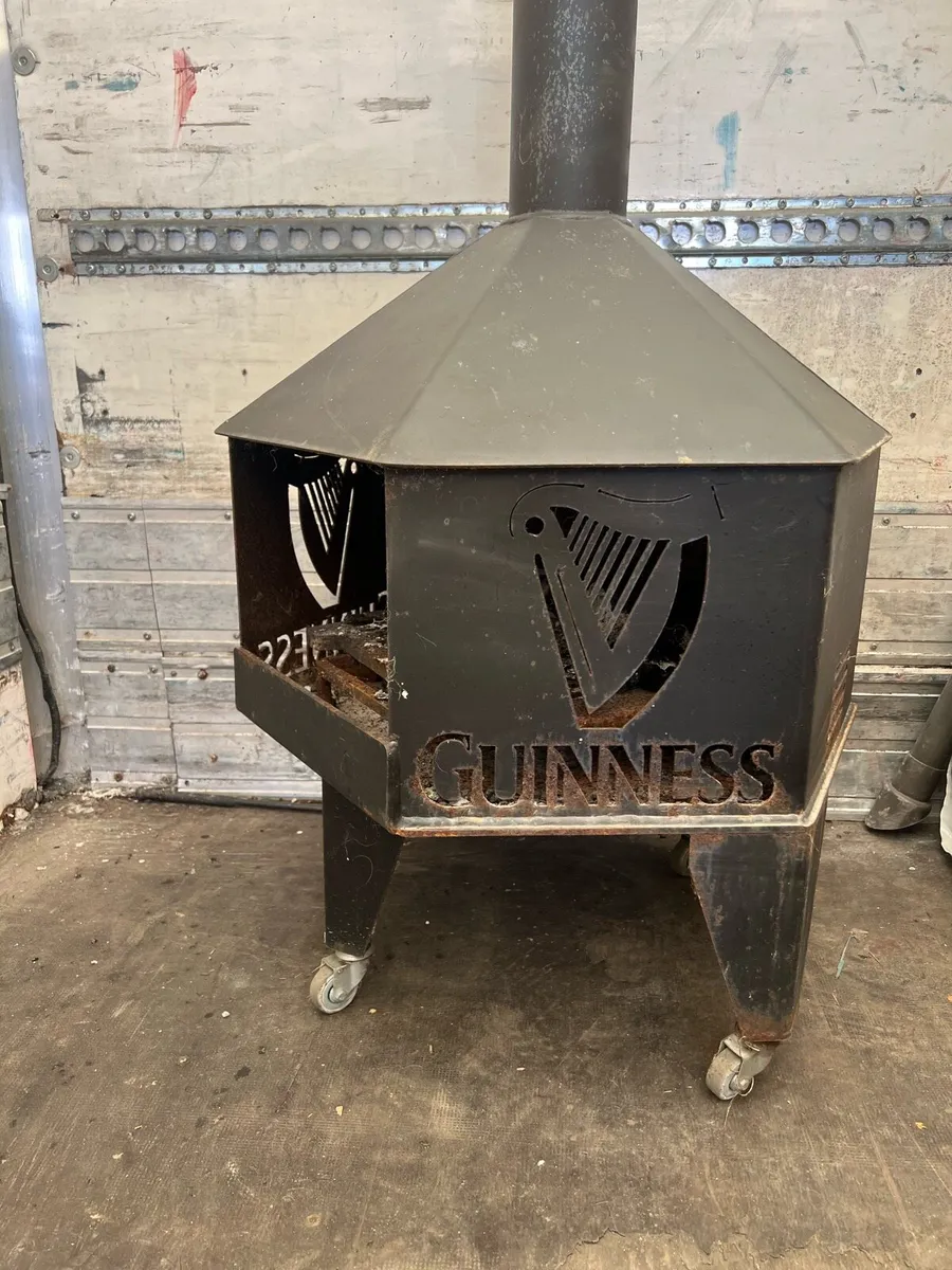 Fire pit on wheels - Image 1