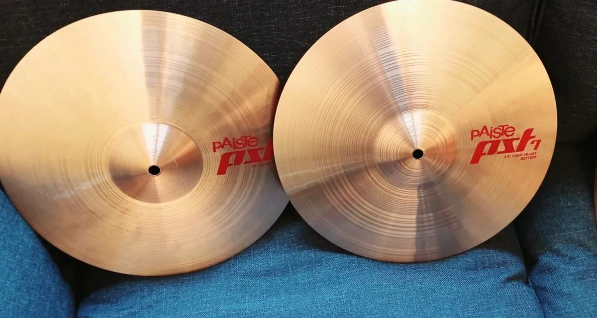 Paiste pst 7 cymbal set - Image 1