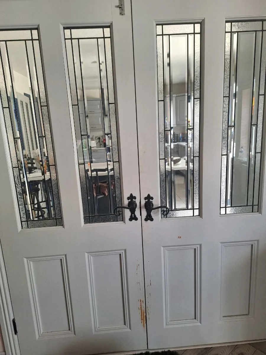 Glass window doors - Image 1