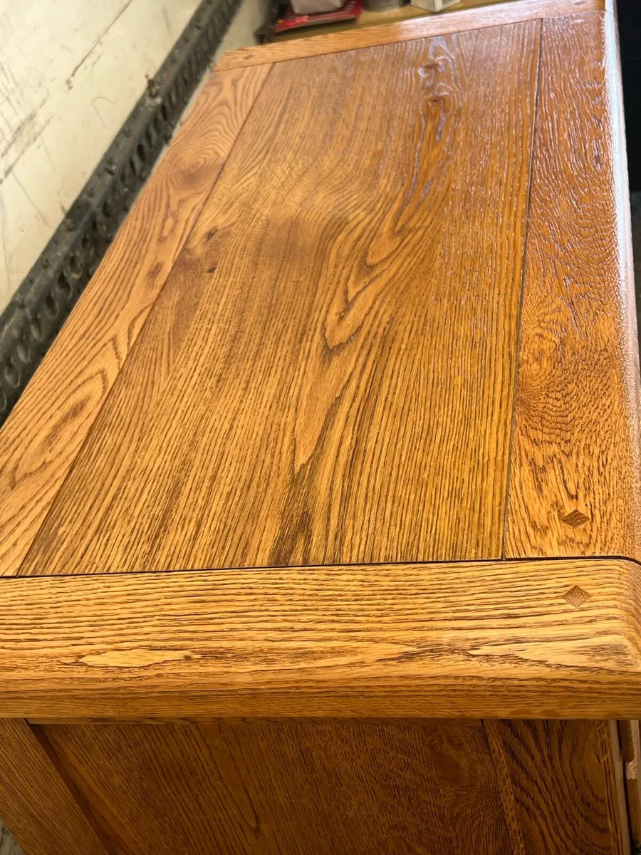 SOLID OAK SIDEBOARD - Image 2