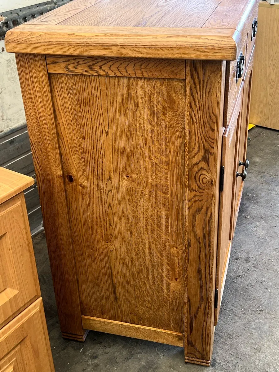 SOLID OAK SIDEBOARD - Image 3