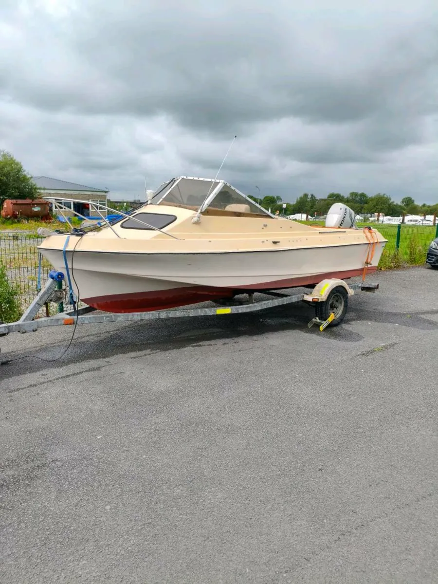 Shetland Sheltie 17ft & Honda 50hp - Image 1
