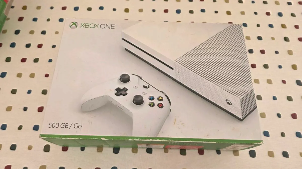 Xbox One S With 6 Games and Wireless Headset - Image 1