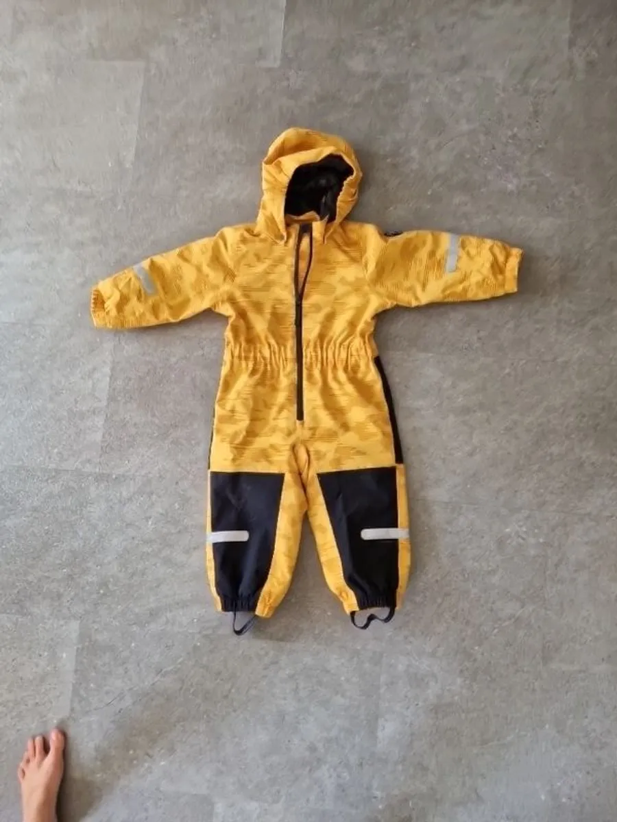Polarn O.Pyret Puddle Rain Suit 1.5 to 2 year - Image 2