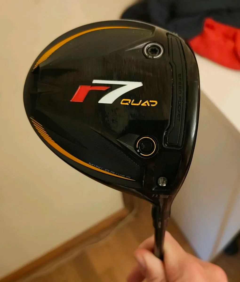 Taylormade r7 quad mini driver 11.5 stiff - Image 1