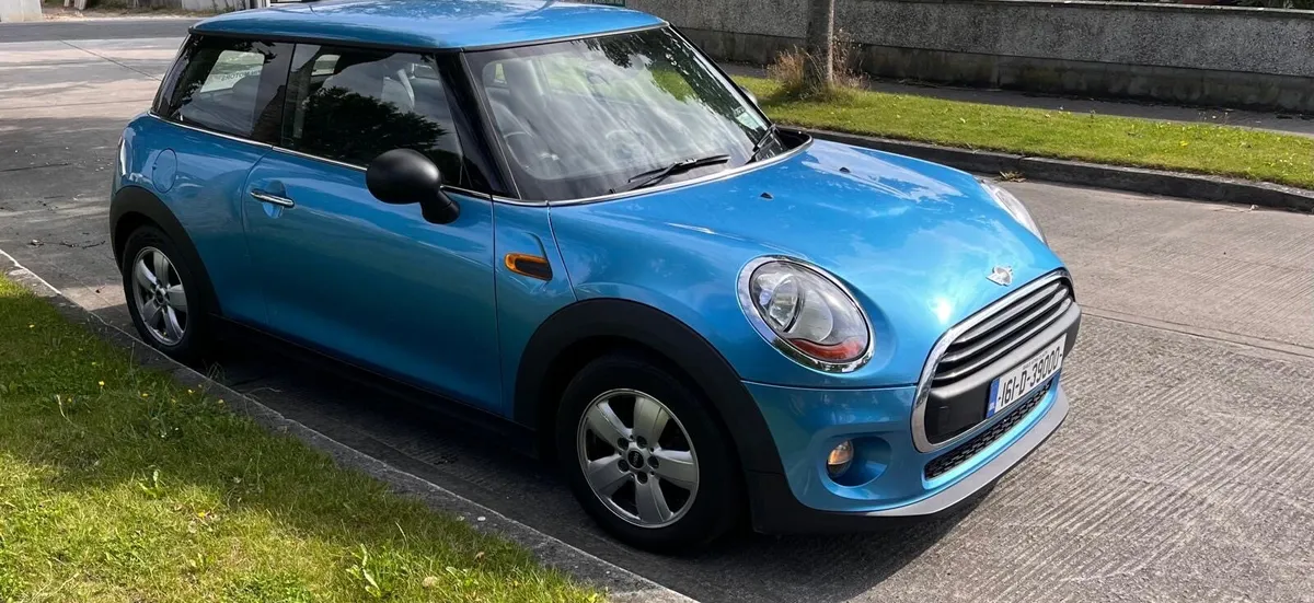 161 Blue Mini Cooper - Image 1