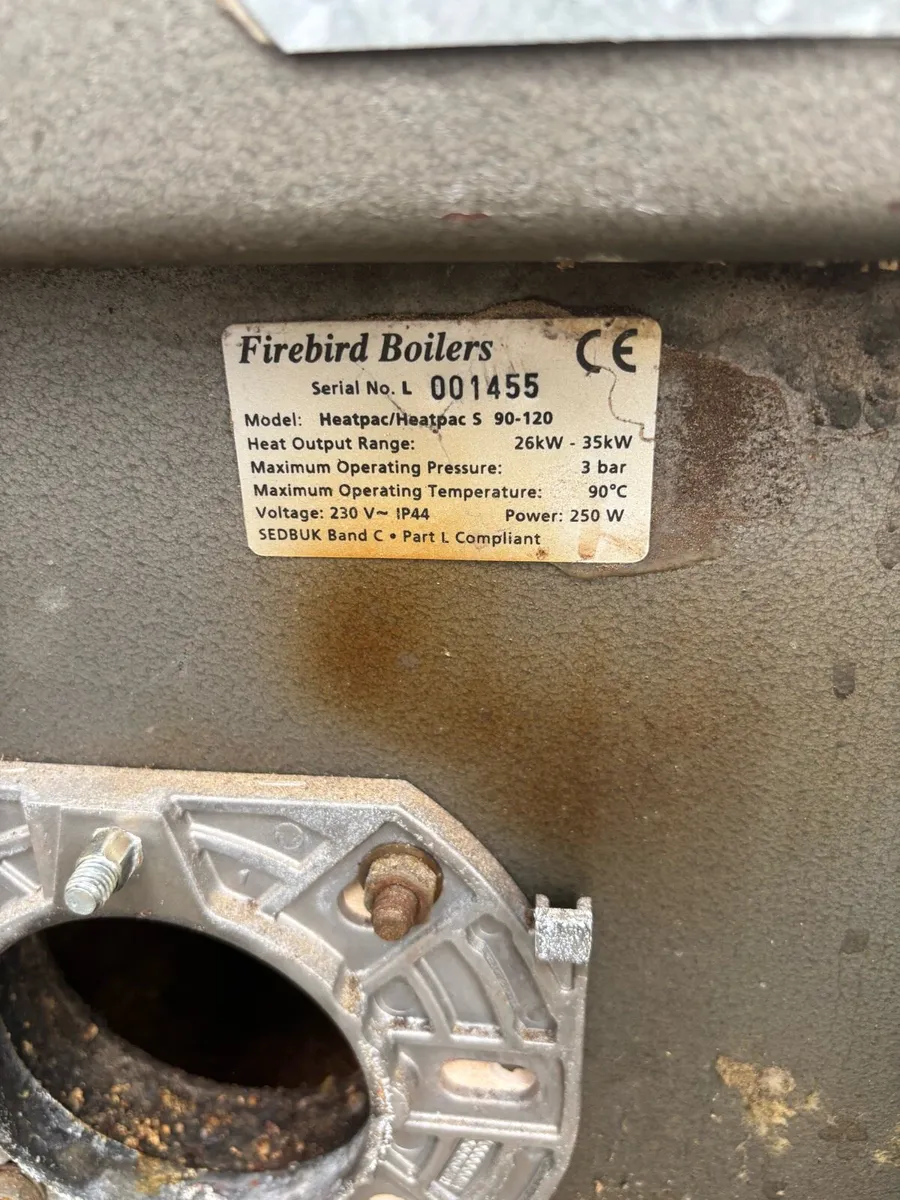Firebird oil boiler - Image 3
