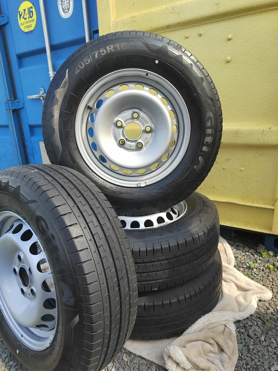 VW Crafter MAN 2015-2025 16” Steel Wheels - Image 1