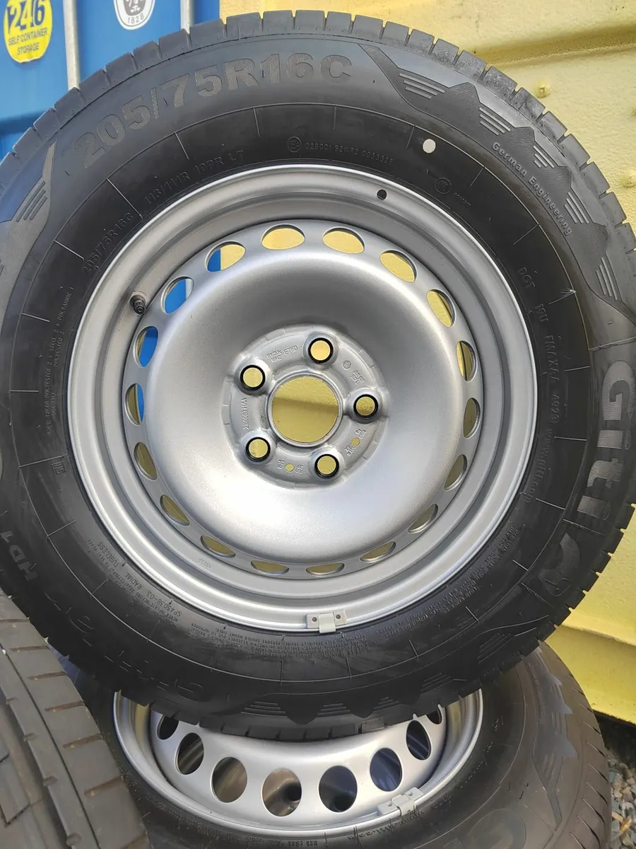 VW Crafter MAN 2015-2025 16” Steel Wheels - Image 2