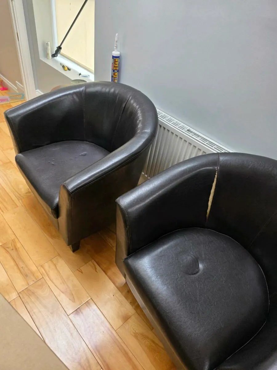 Tub chairs free to takeaway - Image 2